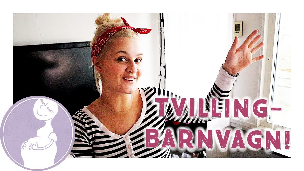 Barnvagn, BB-väska och BIG NEWS! - Hanna & Patrik vecka 32