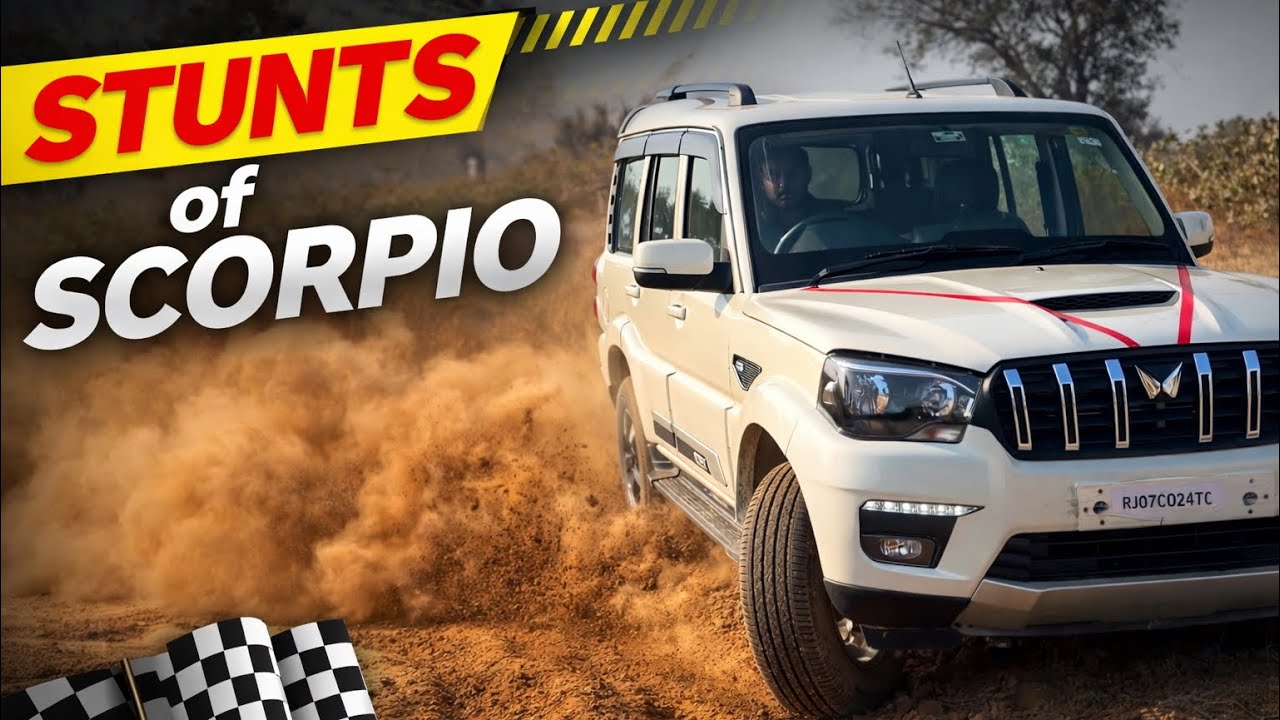 Extreme Off roading by Scorpio Classic 4x2 🔥! Scorpio S11 Stunts 🔥 Power, Control ! 