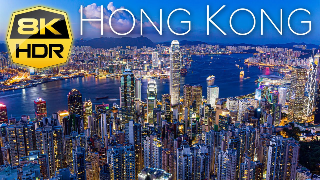 Hong Kong 8K HDR 60FPS Ultra HD | Drone and Camera Footage