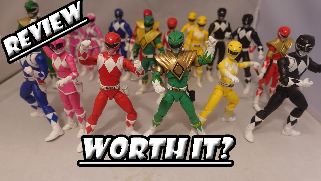 Are the Mighty Morphin Power Rangers Remastered Lightning Collection Worth It? (Review)