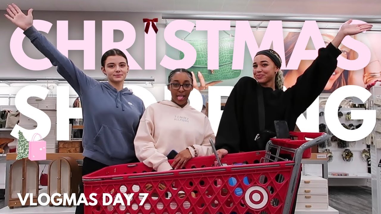 Приходите со мной на РОЖДЕСТВЕНСКИЙ шопинг🎄🛍️ | VLOGMAS ДЕНЬ 7