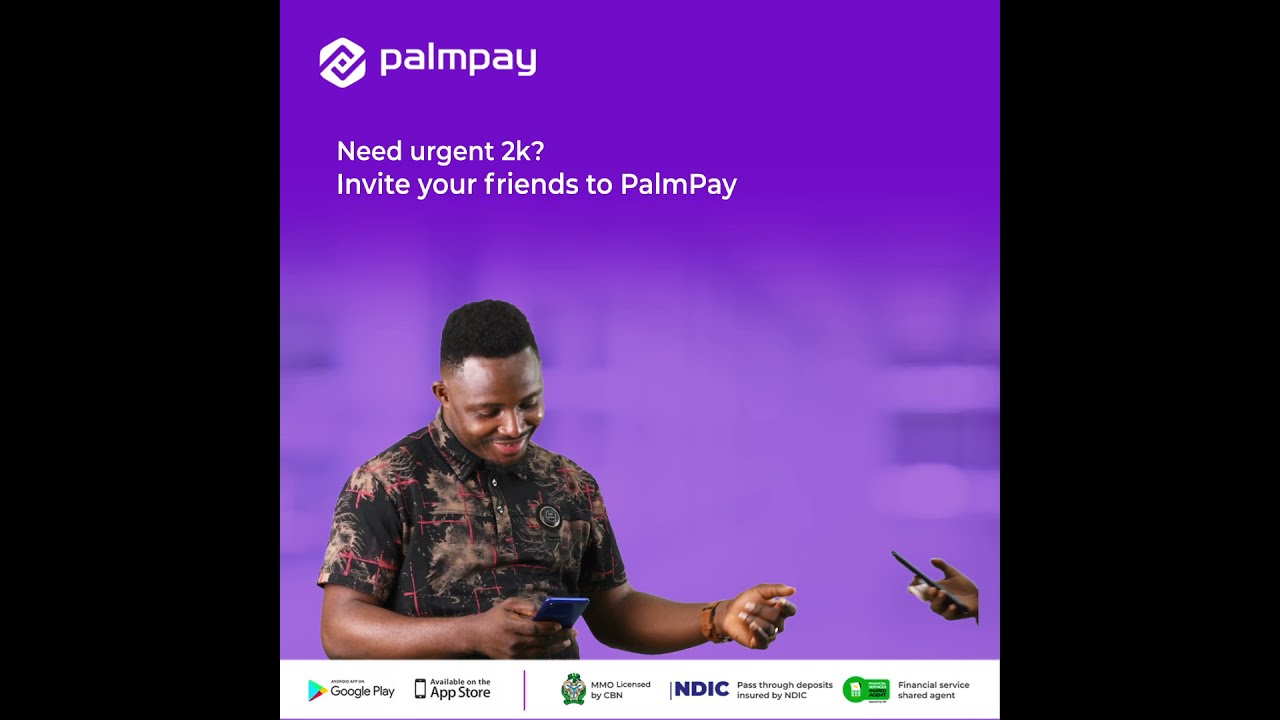 Earn urgent 2k unlimited times by inviting friends to PalmPay in Nigeria.