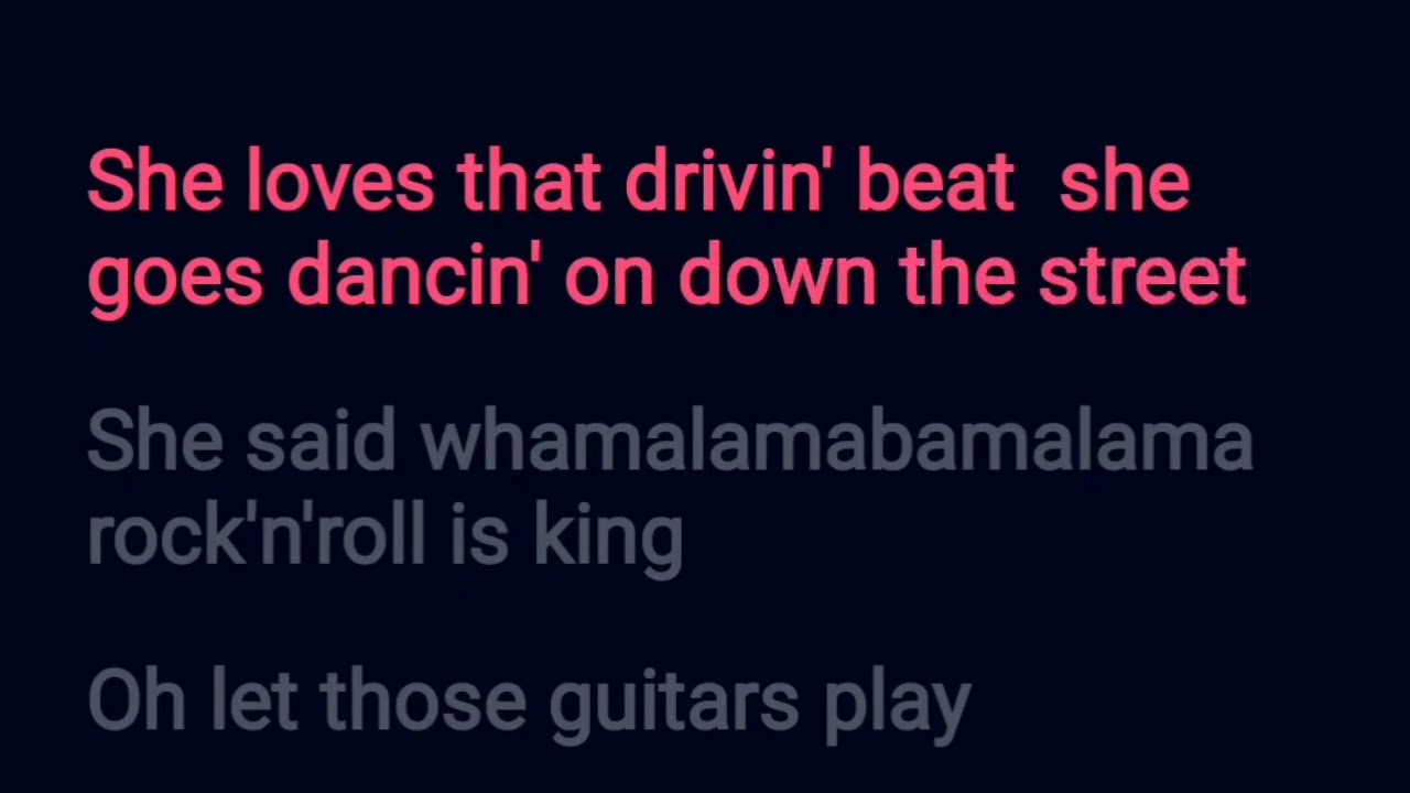 Rock N Roll Is King - Electric Light Orchestra 伴奏 karaoke
