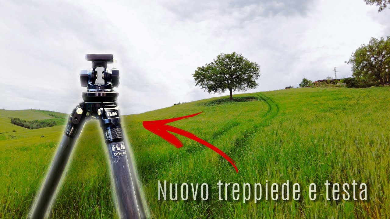 Condizioni difficili in Val d'Orcia | recensione treppiede FLM CP34 M4 II e testa SUNWAYFOTO DT-03