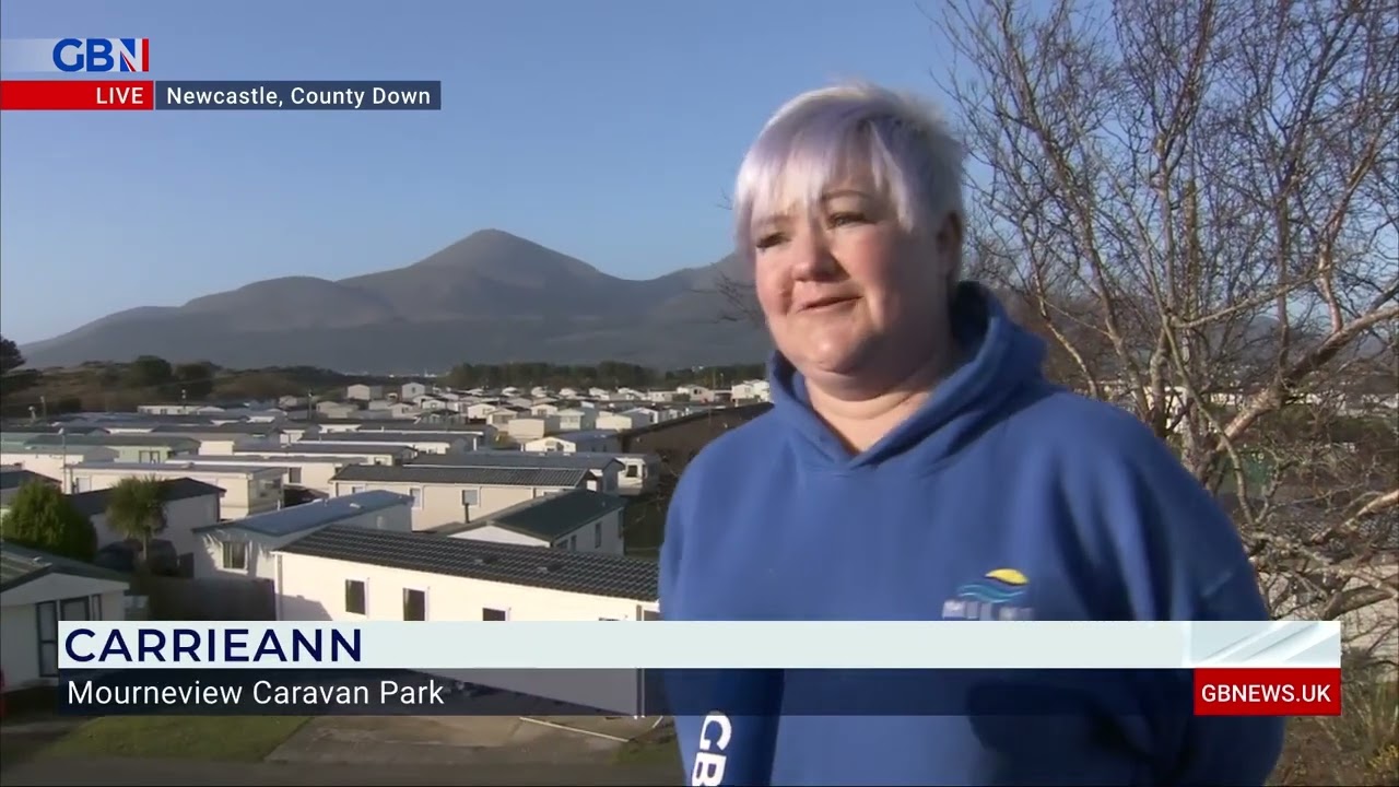 Dougie Beattie is On Your Doorstep in Newcastle, County Down, speaking to Carrieann
