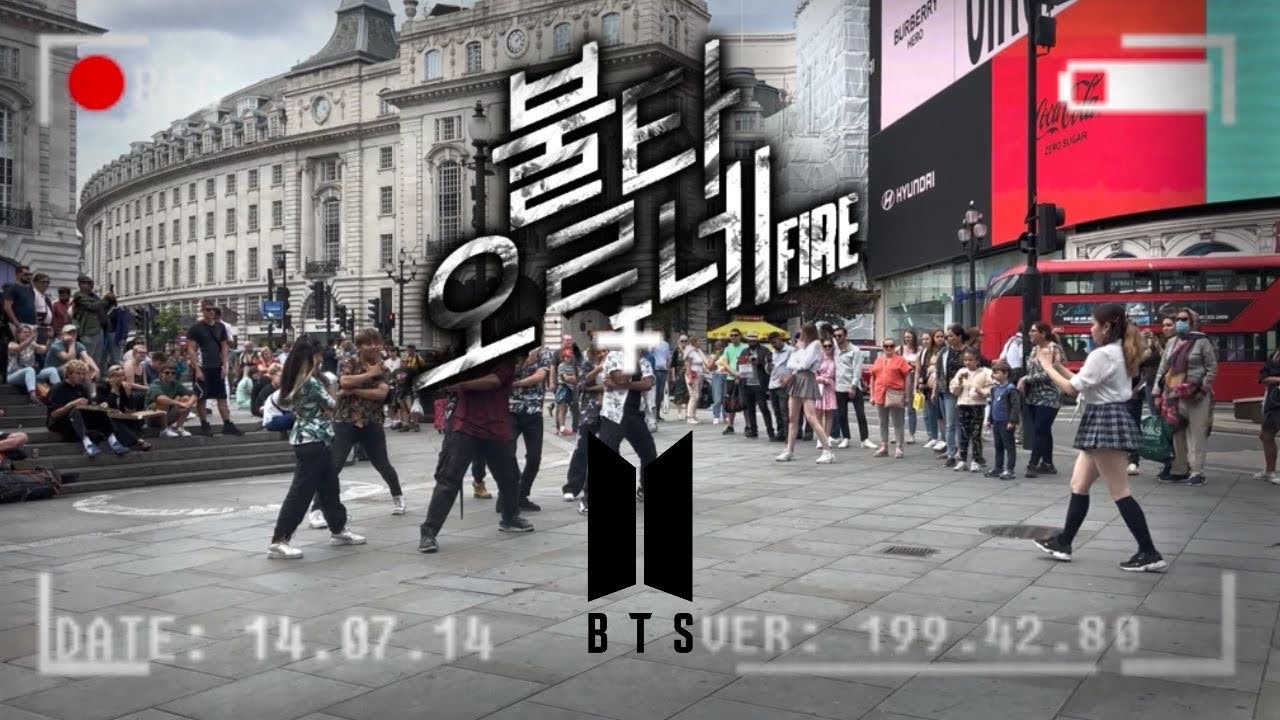 [KPOP IN PUBLIC] BTS (방탄소년단) SIDECAM- FIRE (불타오르네) Dance cover by O.D.C | LONDON