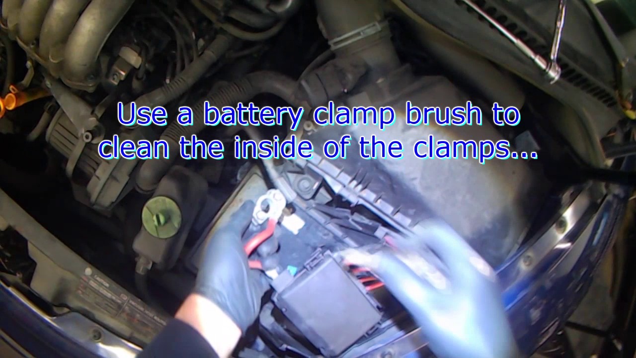 VW A4: New Beetle battery removal / replacement