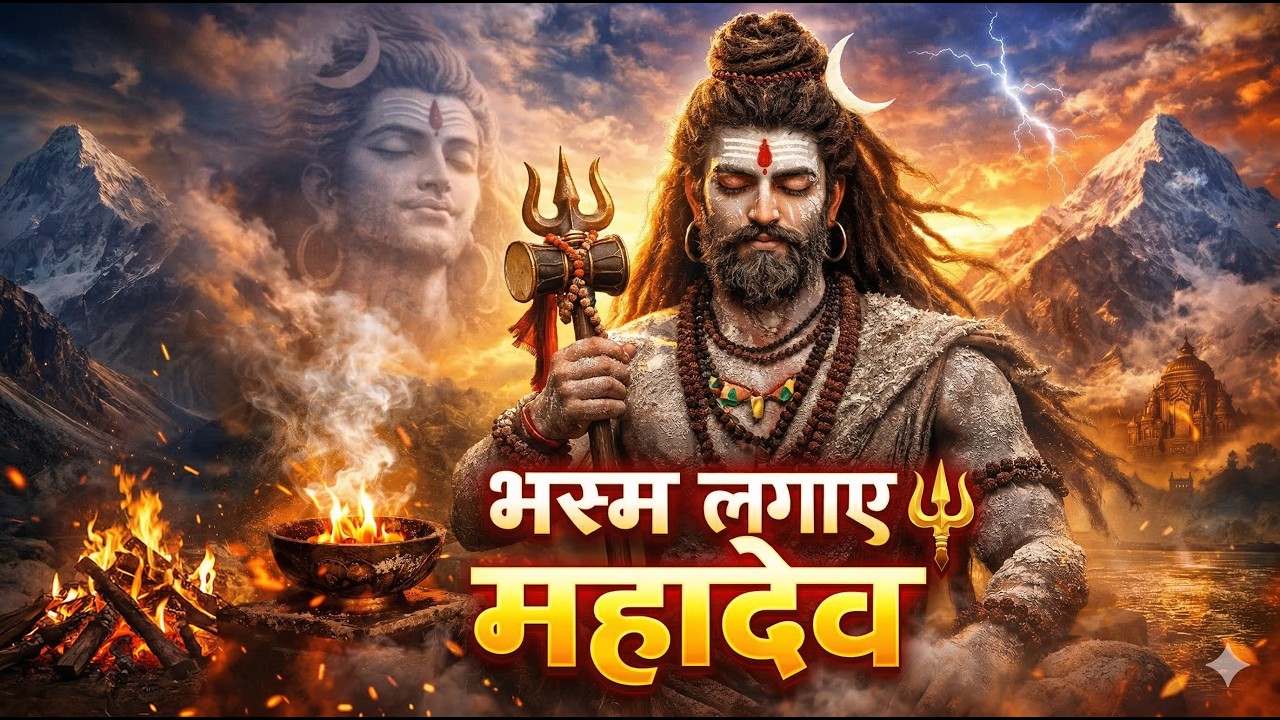 भस्म लगाए महादेव विरक्त रहते हैं। #song mahadev hit song #viral shiv #bhakti   ⁨@Shivjibhajan123⁩