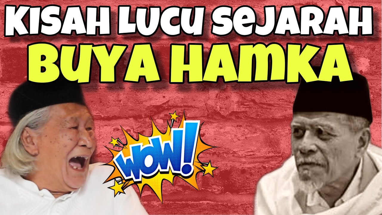 MENGEJUTKAN !! Ternyata, Banyak Sekali Kisah Lucu Buya Hamka Yang Tidak Terpublikasi