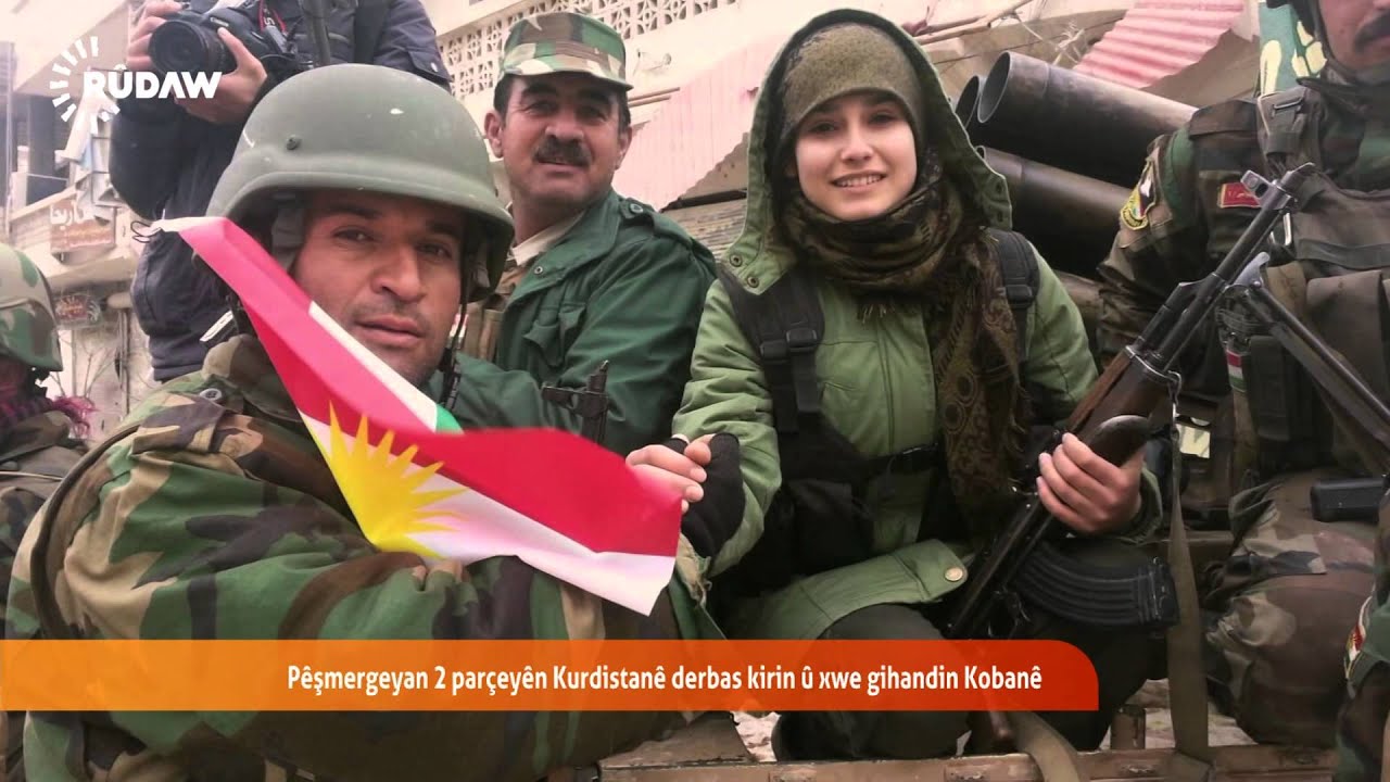 Pêşmerge 2 parçeyên Kurdistanê derbas kirin û xwe gihandin Kobanî