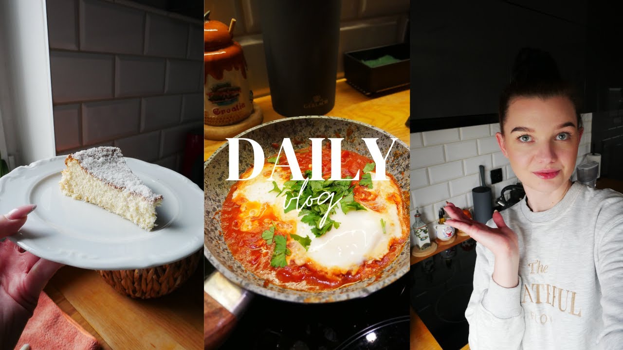 DAILY VLOG| KETO sernik raffaello 🥥 kilka przepisów, gotowanie na ekranie 🍽 #vlog