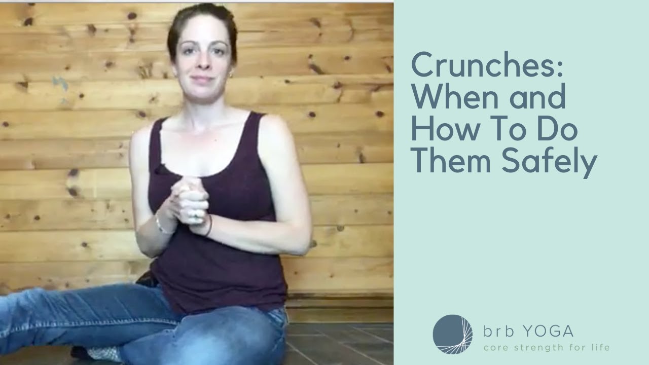 Postpartum Crunches: When and How To Do Them Safely