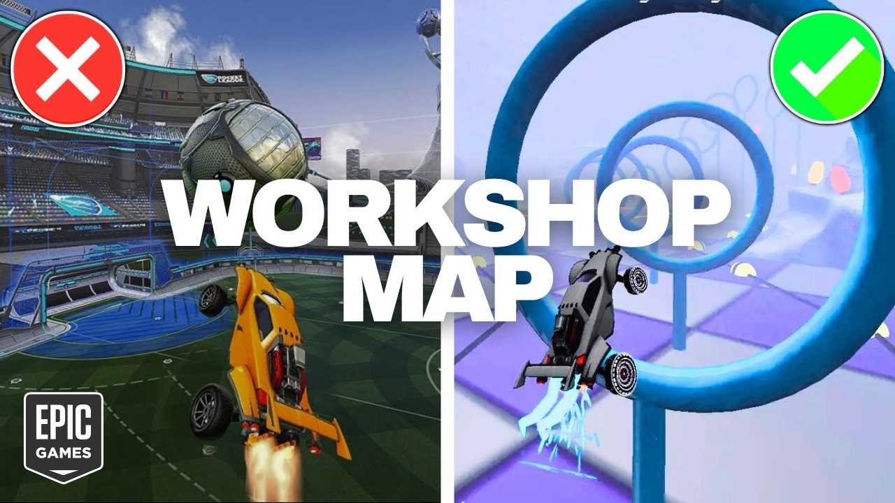 Как получить карты из мастерской в ​​Rocket League (2026) на ПК
