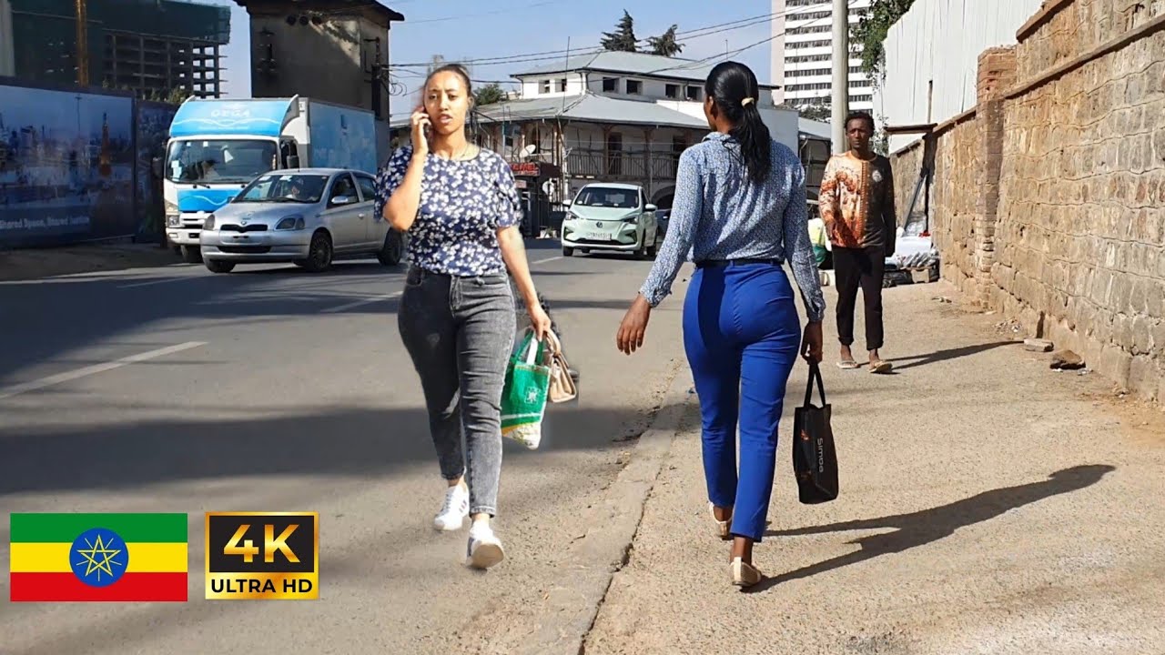 Piassa , 🇪🇹 Addis Ababa walking Tour 2026 , Ethiopia