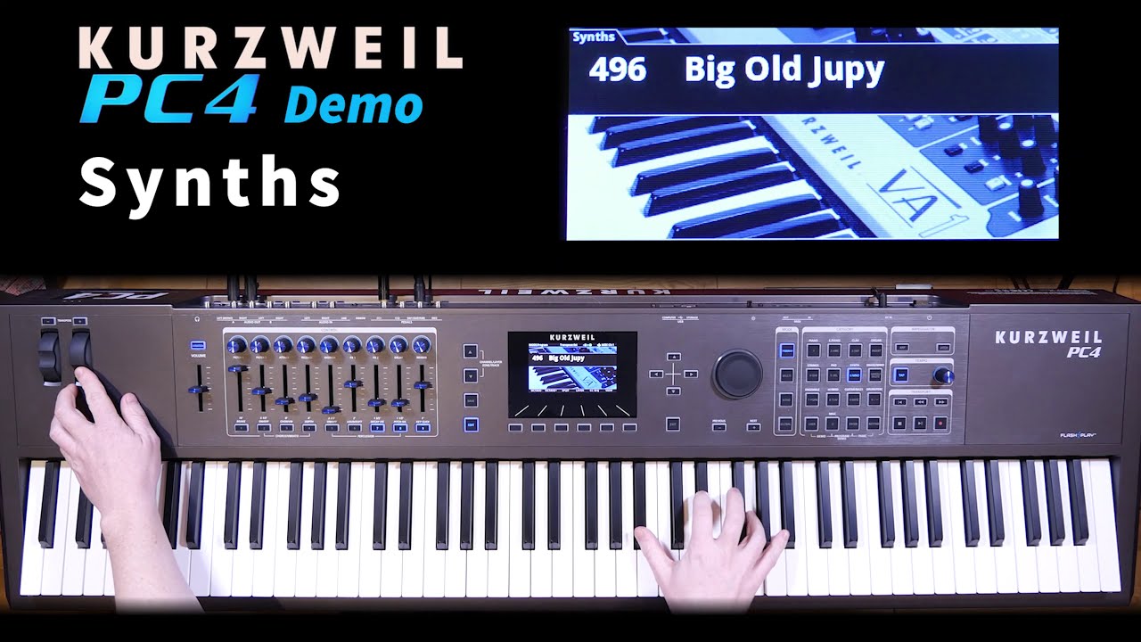 Kurzweil PC4 Demo - Synths