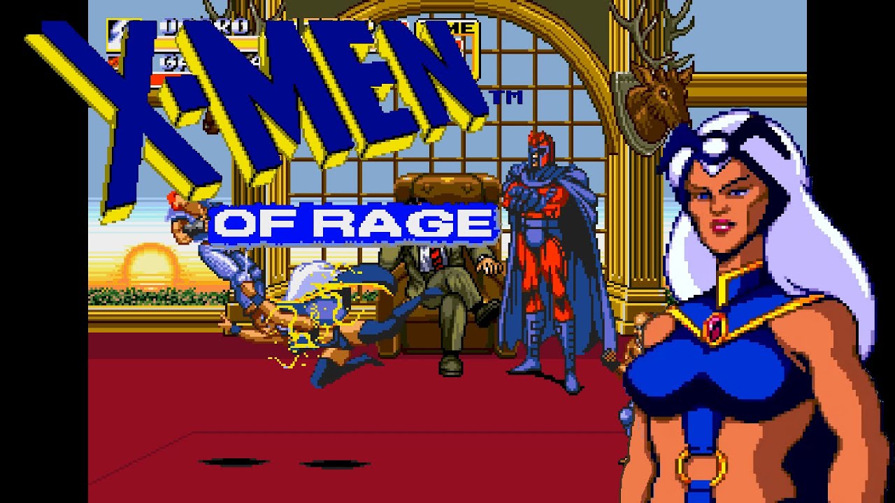 X-Men of Rage: Storm Playthrough (Streets of Rage 2 Mod) - Available Now!