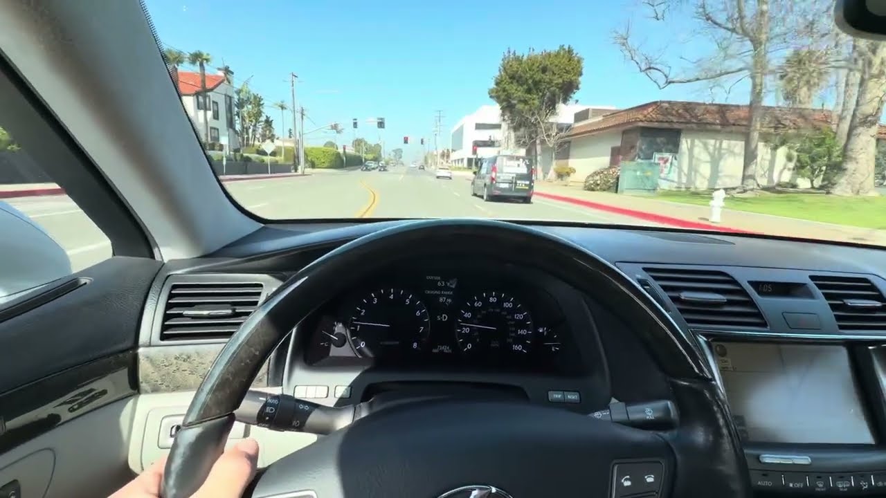 2007 Lexus LS460L Driving