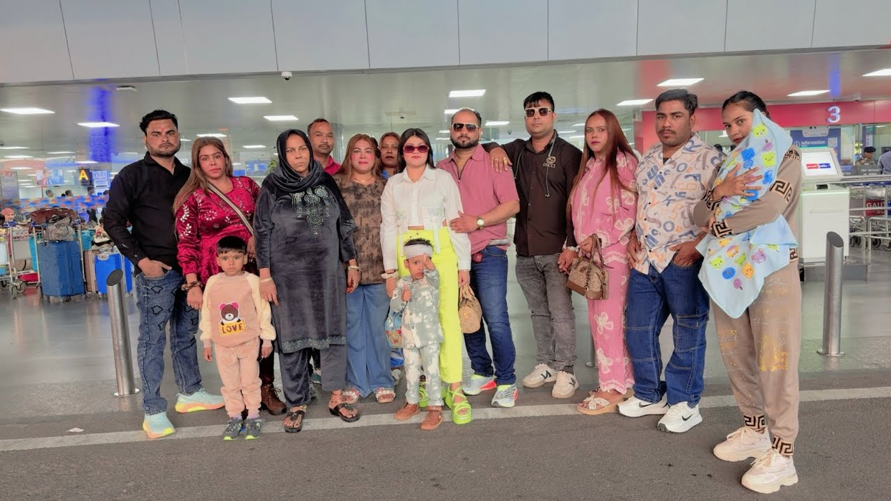 # Delhi to Goa trip started # family trip, ￼￼￼￼🤗✈️