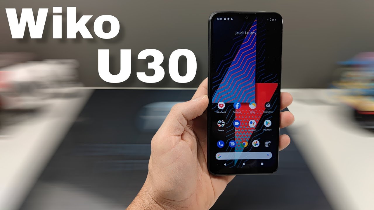 Wiko U30 déballage et prise en main avant TEST