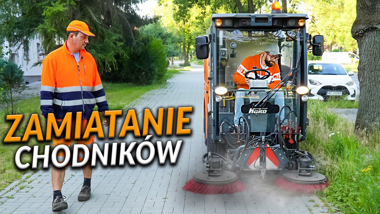 ZAMIATANIE CHODNIKÓW MASZYNĄ ZA PONAD 500 000 ZŁ | DO ROBOTY