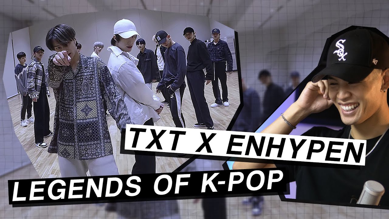 Реакция танцора на выступление TXT x ENHYPEN — LEGENDS OF K-POP [KBS Song Festival 2021] Танцевал...