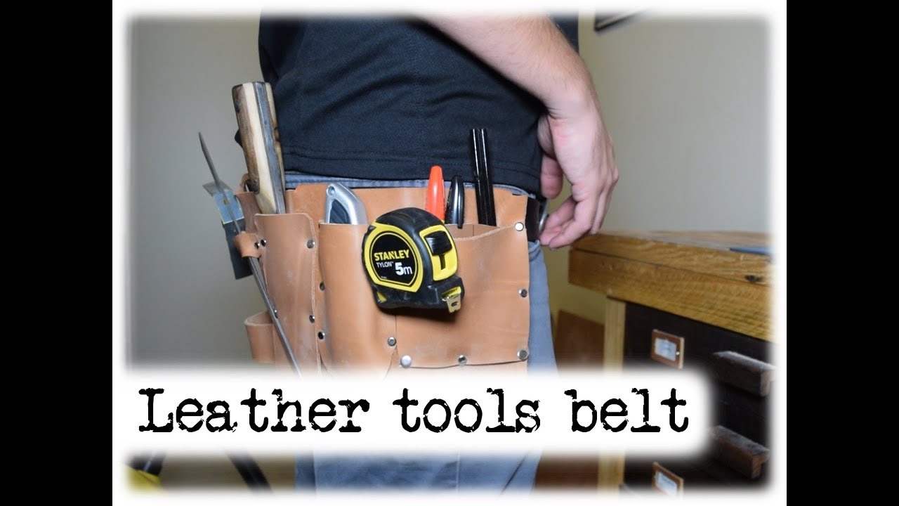 Leather Tool Belt || DIY