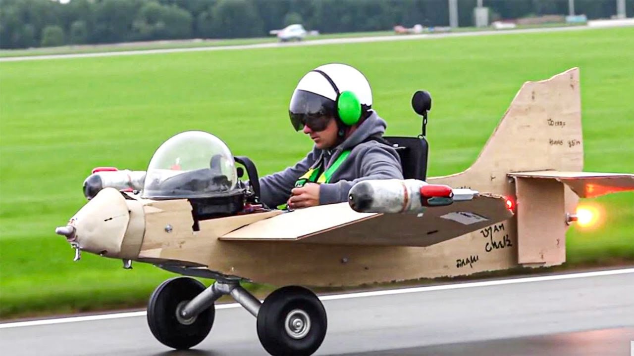 Smallest Homemade Planes In the World