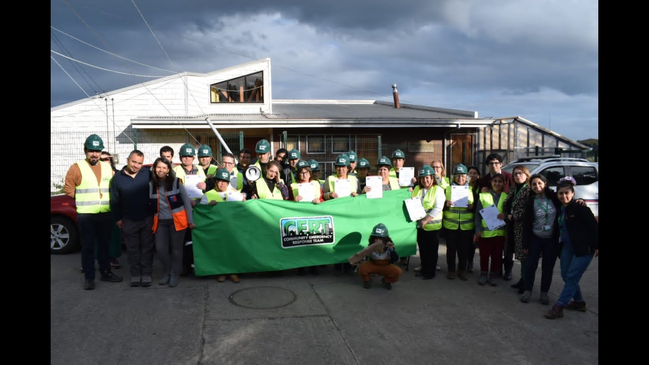 Programa Quiero Mi Barrio - Programa CERT Barrio Tejiendo Sueños, Castro.