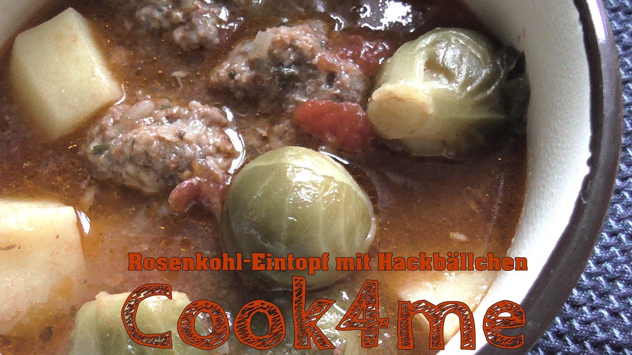 Тушеная брюссельская капуста с котлетами Cook4me Krups cookeo