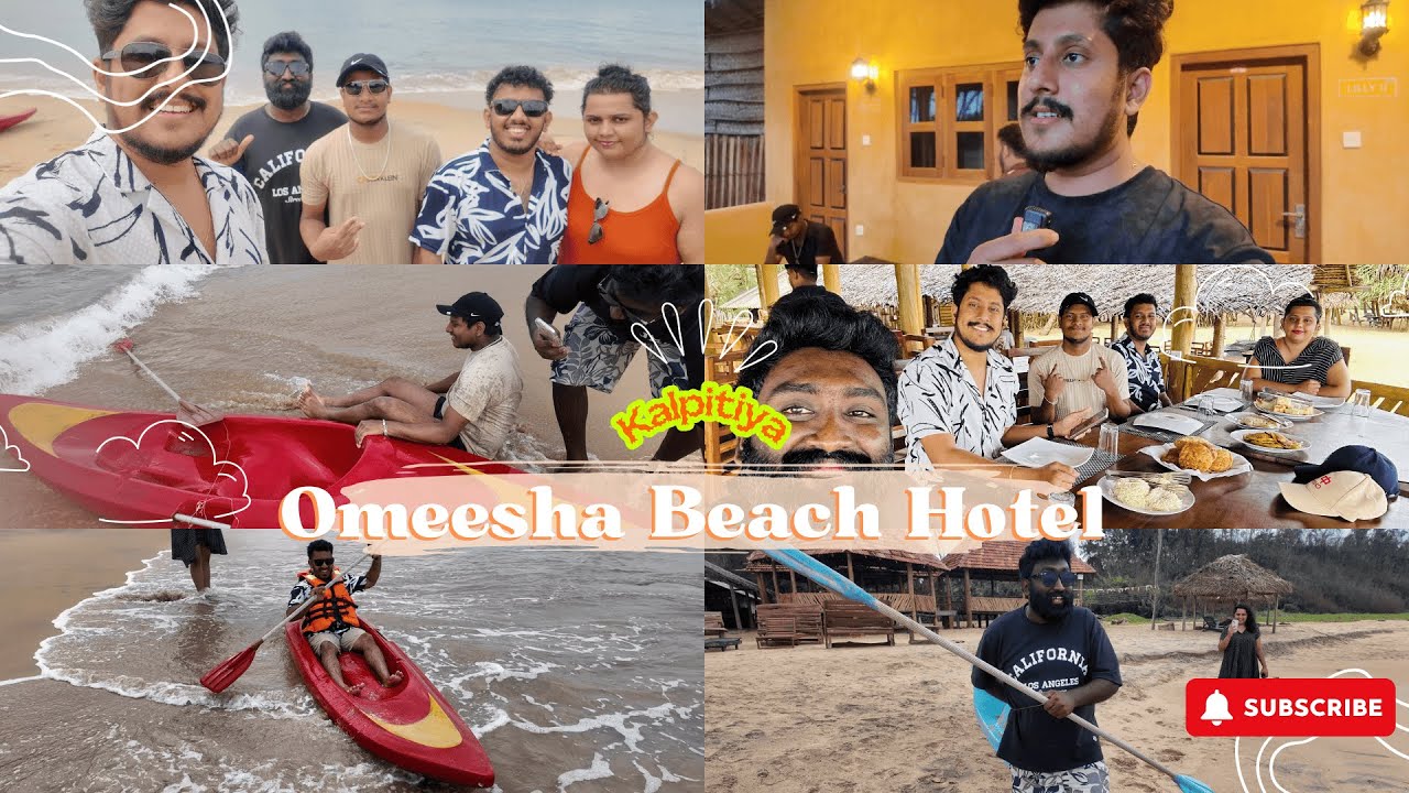 Kalpitiya කල්පිටිය - Omeesha Beach Hotel Day Out | Review and Experience