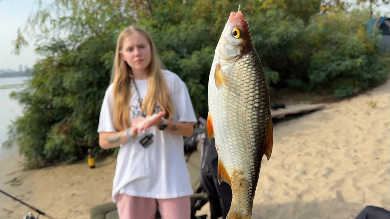 «Мы нашли СЕКРЕТНОЕ место и уехали в глушь на 4 дня 🎣⛺» 2й день