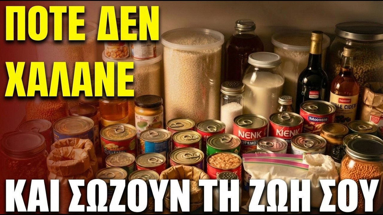20 Τρόφιμα Που ΔΕΝ Χαλάνε ΠΟΤΕ (Και Μπορούν Να Σου Σώσουν Τη Ζωή)