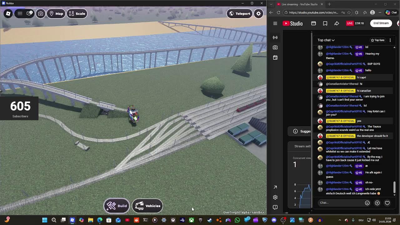 Playing random roblox games with viewers (you can join too xd)