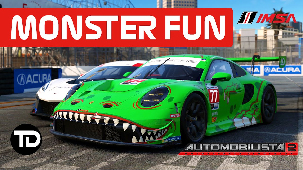 Гран-при IMSA Acura 2025 года в Лонг-Бич в Automobilista 2