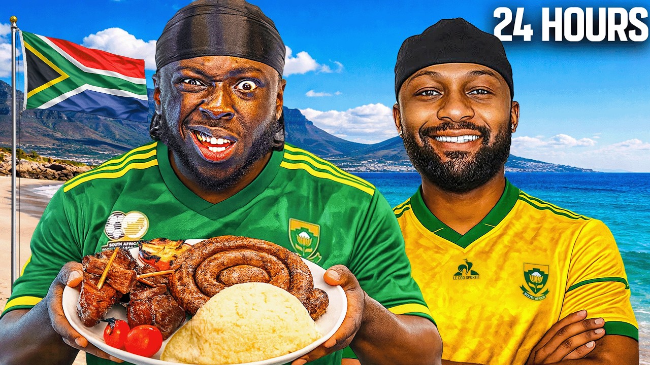 I Tried TRADITIONAL SOUTH AFRICAN FOOD for the FIRST TIME 🇿🇦