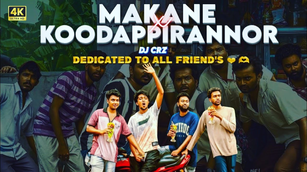 Makane X Koodappirannor | Mashup | Vaazha 2 | Hashir | DJ CRZ | Nikza 