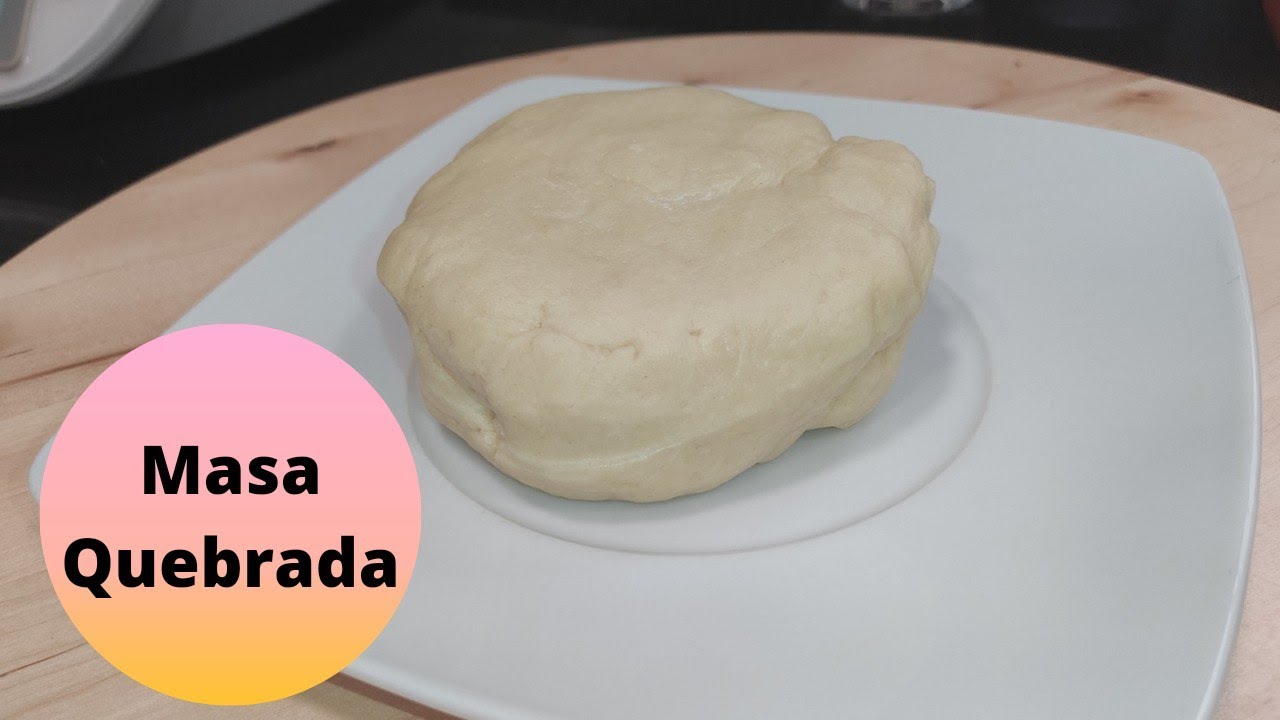 Receta MASA QUEBRADA salada FÁCIL y RÁPIDA con Thermomix
