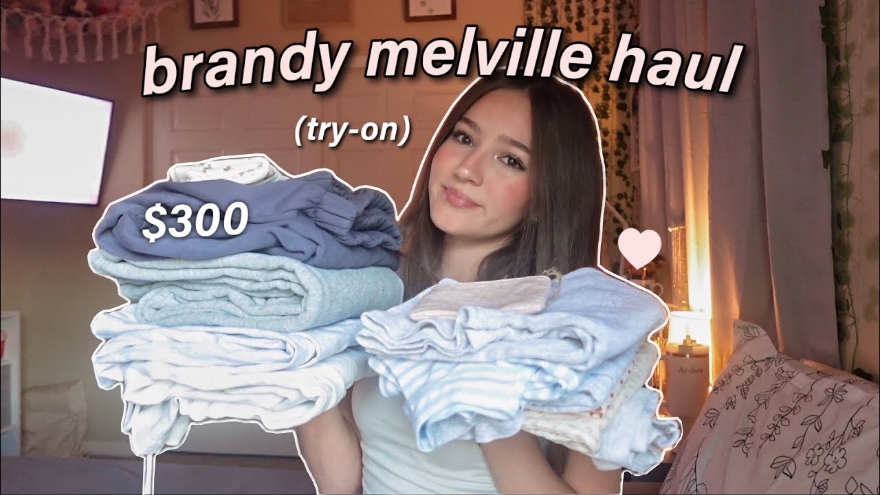 HUGE BRANDY MELVILLE TRY-ON HAUL