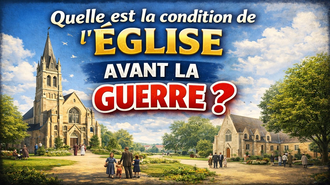 Quelle est la condition de l'église avant la guerre ?