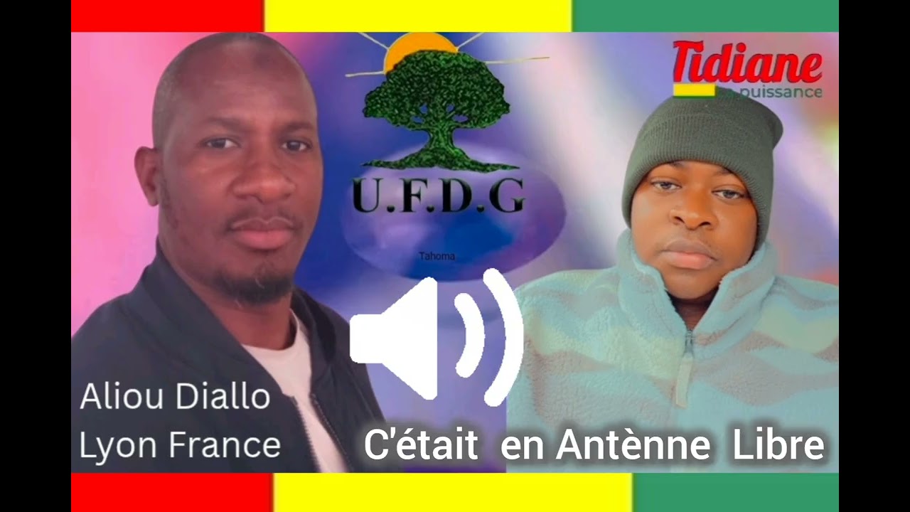 🚨 Aliou Diallo UFDG Lyon . C'était lors d'une Antènne Libre.  
