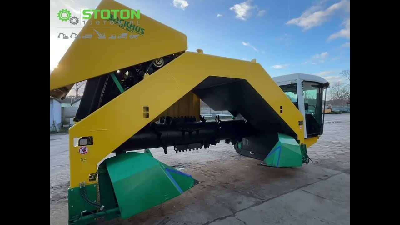 Odbudowa przerzucarki do kompostu Backhus 16.50  Windrow Turner Rebuild: Step-by-Step Process