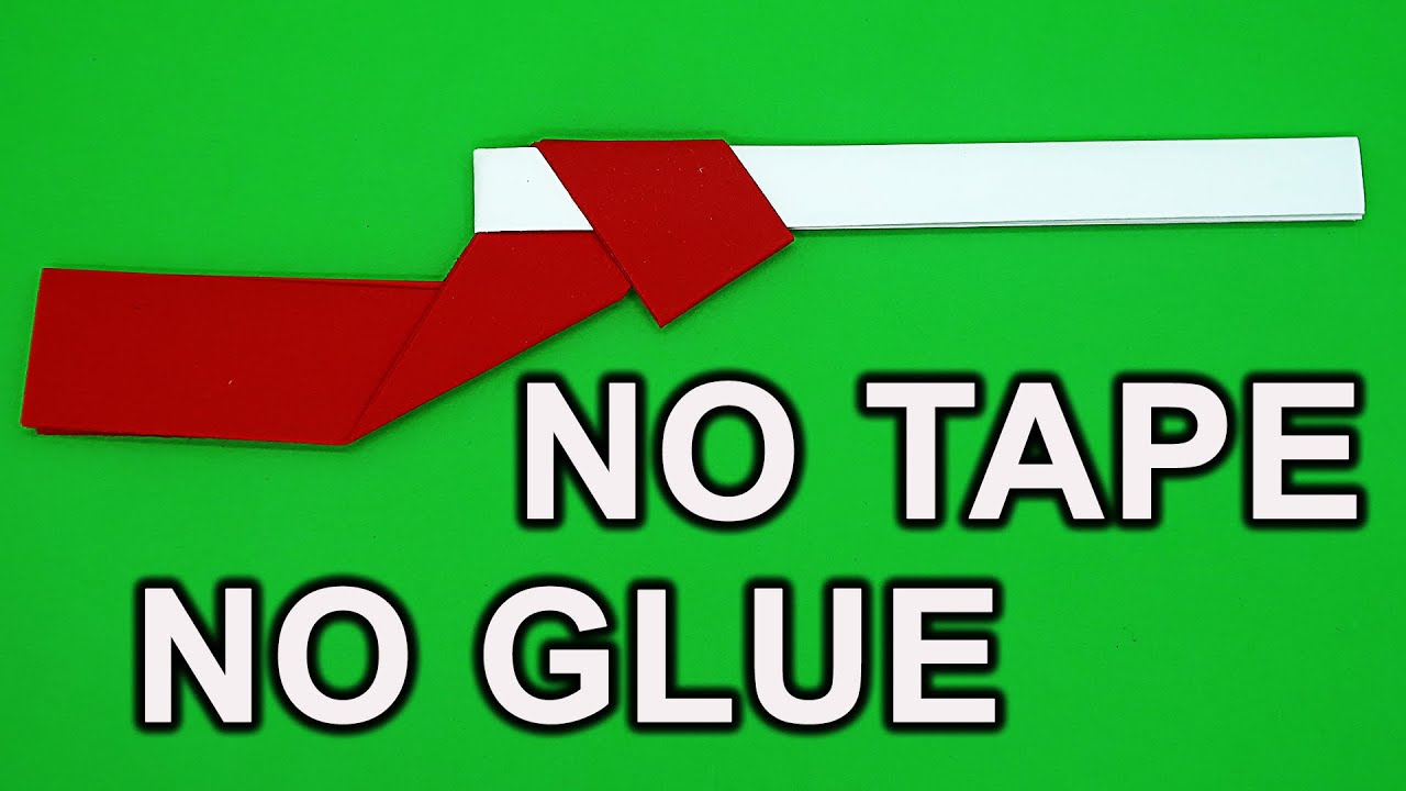 How to Make Paper Shotgun Without Glue - NO Tape No Glue - Paper Weapon