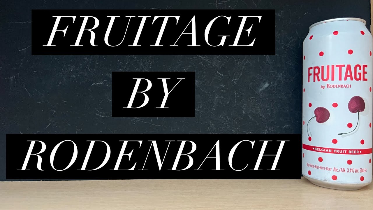 Обзор бельгийского фруктового пива Rodenbach Fruitage , Обзор крафтового пива Tesco , Обзор Brouw...