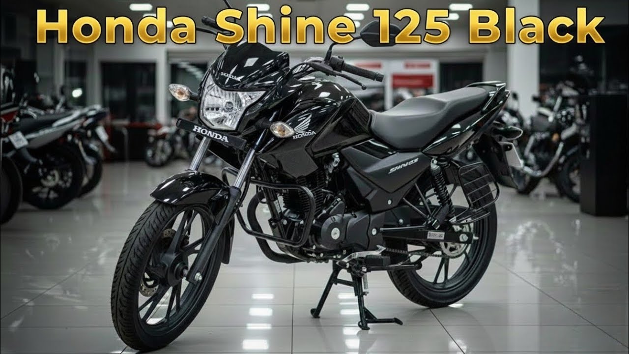 2026 Honda Shine 125 Black | Stylish Look, Mileage & Performance Review | Ride Pro