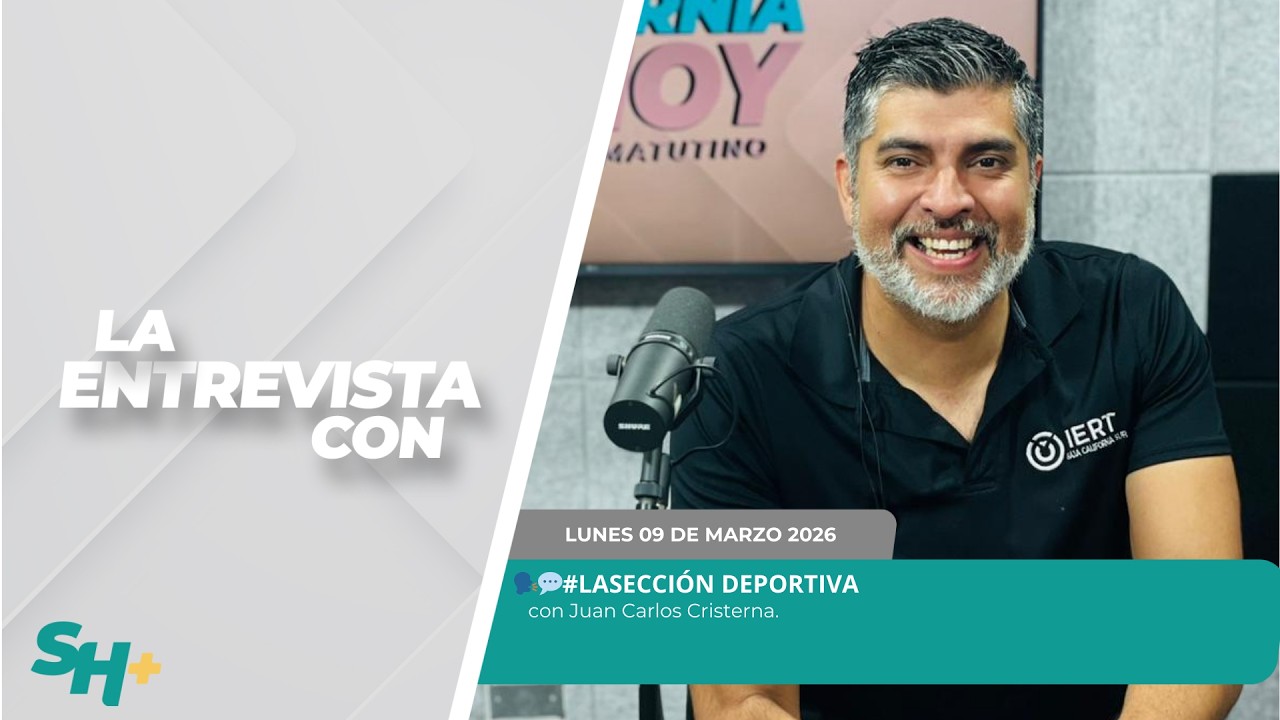 #LaSección deportiva con Juan Carlos Cristerna.  - 09 de marzo 2026.