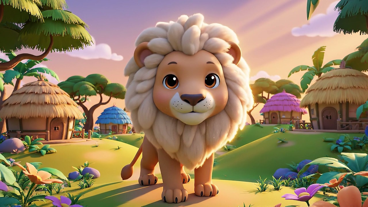 Little Lion Roars Grrr Grrr Grrr | Brave Jungle Adventure & Kids Songs 2026