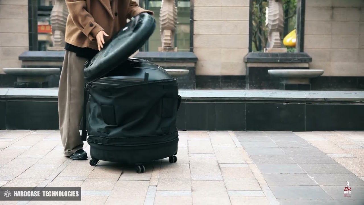 ROLLTEK - Travel Smart with 2 Handpan in 1 Trolley ! Maximize your space, minimize your stress.