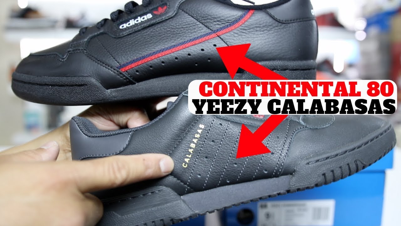 adidas Continental 80 vs Yeezy Powerphase Calabasas Compared!! + Giveaway
