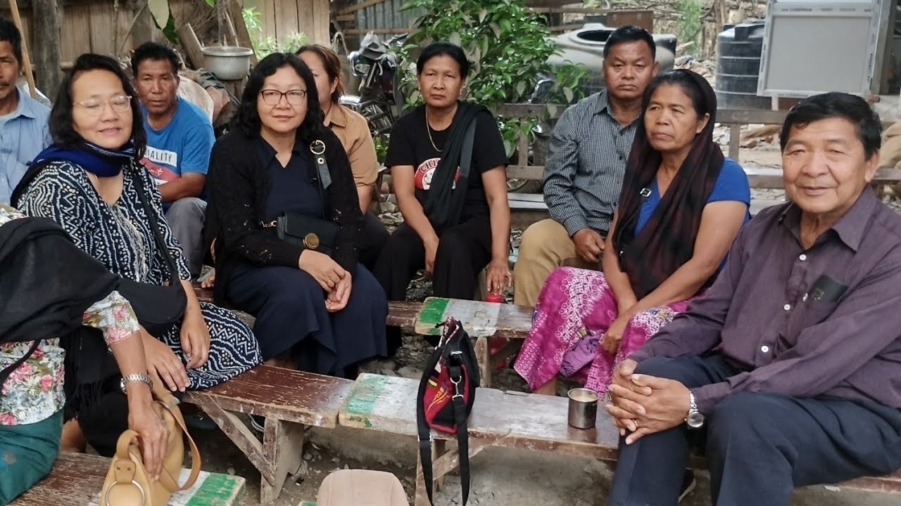 REV IMMANUEL HRANGCHAL SERMON(L)REV LT HRIETA KUM 96 OF SAIDAN THLAN NGHAKNI VLOG,