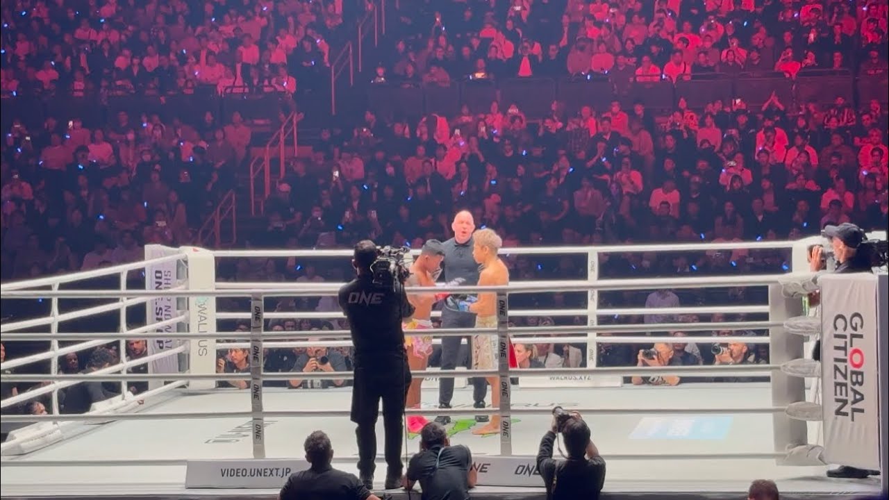 ONE172 武尊 Rodtang入場から開始ゴングまで